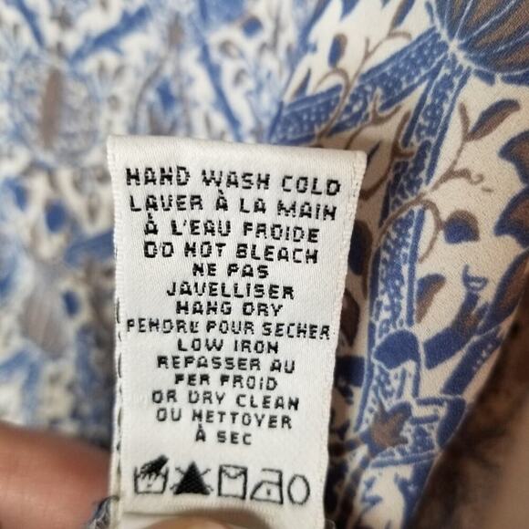 Max Studio Blouse Long Sleeve V-Neck Size Small - Picture 8 of 8